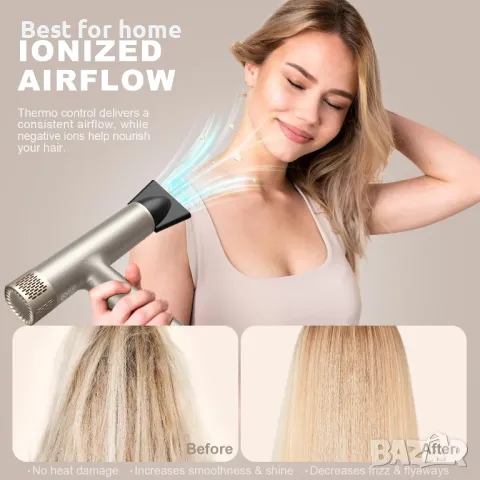 Високоскоростен иновативен сешоар YAPOY 110 000 оборота в минута, снимка 2 - Сешоари - 50158388