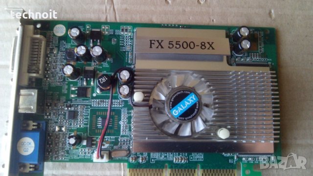 Galaxy GF FX5500 256MB 128bit DDR AGP 55XED8TDFA