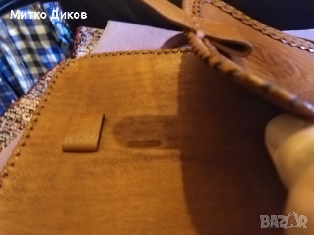 Женска чанта естествена кожа 280х250х65мм №15, снимка 9 - Чанти - 43186142