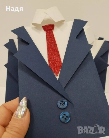 Луксозни покани тип сако за абитуриентски бал, снимка 4 - Покани - 53033404