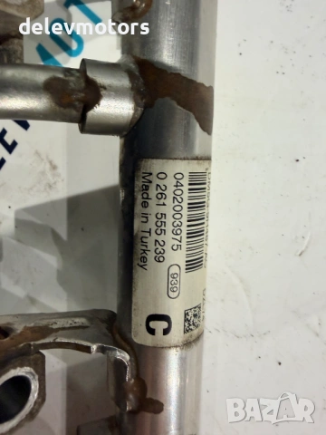 dm5g9h487ac / 0261555239 горивна рейка от Ford Focus 1.0T EcoBoost, двигател M1DD, 6 ск., 125 кс., 2, снимка 4 - Части - 53483168