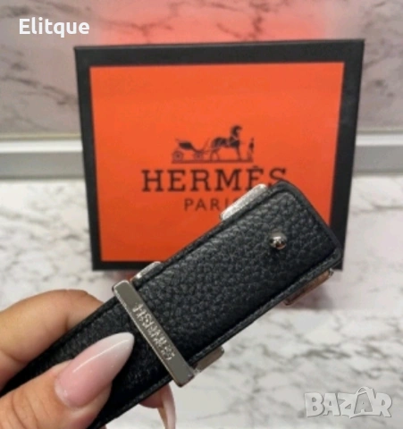 колани от естествена кожа в кутия hermes , снимка 2 - Колани - 53216876
