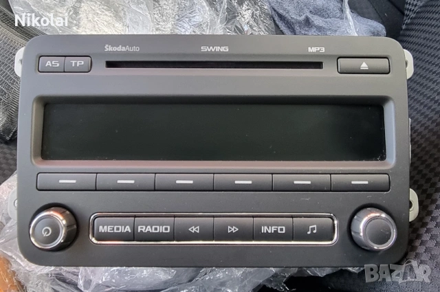 ОРИГИНАЛНА Медия/радио за Шкода Фабия, Октавия, Румстър от 2010-2014