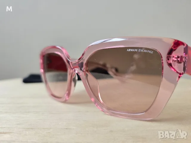 Дамски оригинални очила ARMANI EXCHANGE AX 4125 U 833911 - SHINY TRANSPARENT PINK

, снимка 4 - Слънчеви и диоптрични очила - 49267582