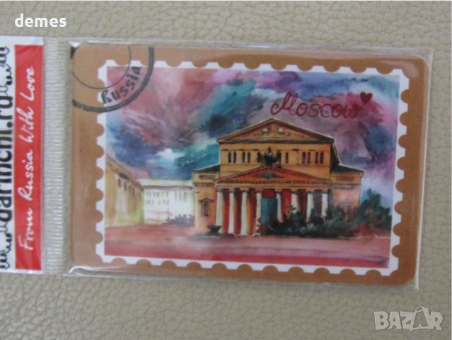 Автентичен магнит от Москва, Русия-серия-1, снимка 2 - Колекции - 43887737