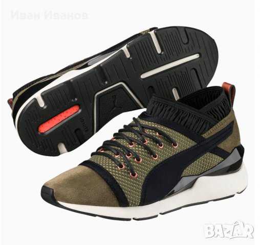 маратонки Puma Shoes Pearl VR Wn Olive Night Black  номер 39 , снимка 2 - Маратонки - 33309775