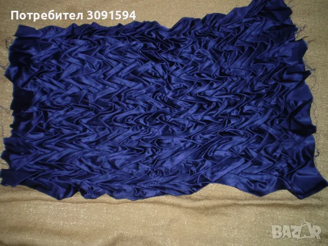 19 век 2 броя Ръчно изработен мотив от копринен сатен за рокля, за възглавница, снимка 4 - Други ценни предмети - 50092139