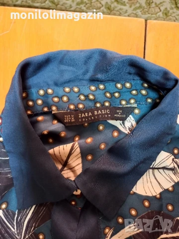 Риза на zara, облечена е веднъж , снимка 2 - Ризи - 50984760