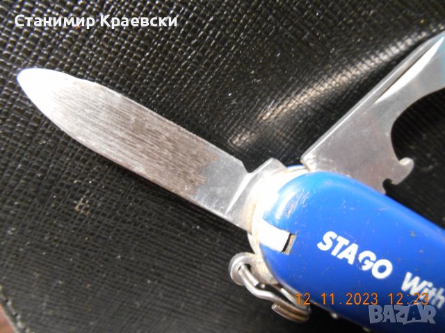 Victorinox Spartan in blue 12 Functions 91 mm - vintage, снимка 3 - Други - 42994275