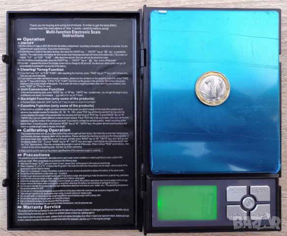 Качествена ел. везна Notebook Series 0.01 грам - много висока точност, снимка 3 - Везни - 30868328