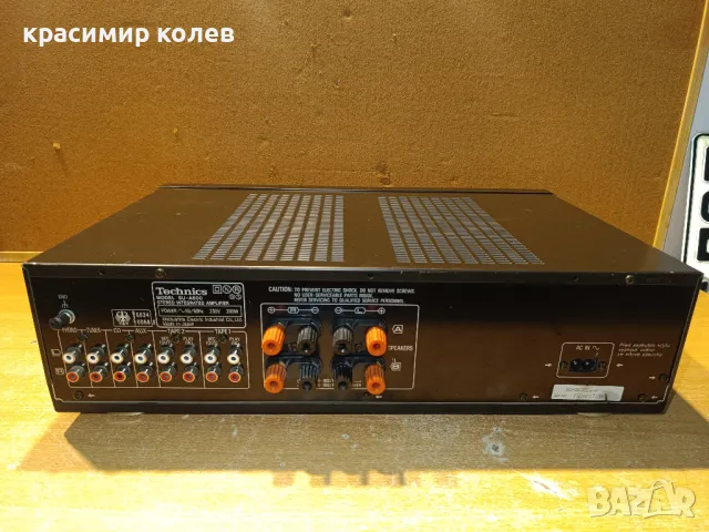 усилвател "TECHNICS SU-A600", снимка 8 - Ресийвъри, усилватели, смесителни пултове - 49475595
