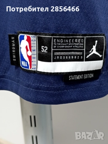 Мъжки потник JORDAN Dallas Mavericks Kyrie Irving размер XL, снимка 5 - Тениски - 52313881