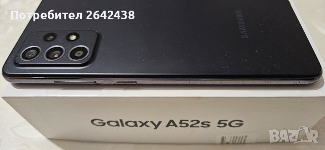 Samsung Galaxy A52S 5G DS Black 128GB, снимка 2 - Samsung - 44006054