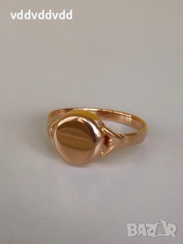 СССР златен пръстен проба 583, снимка 7 - Пръстени - 51809926