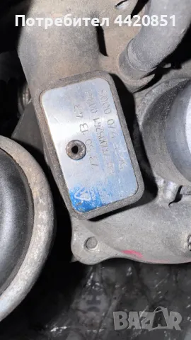 Турбо компресор за Opel Corsa - 54359700005 / 73501343, снимка 2 - Части - 50196792