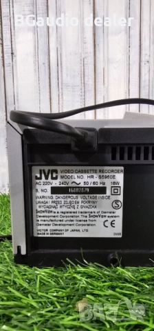 Видео JVC Hi-Fi VHS плейър Hr-s5960 използван, снимка 5 - MP3 и MP4 плеъри - 52013171