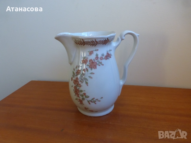 Кана български порцелан Коста Йорданов Видин 1960 г 1, снимка 2 - Аксесоари за кухня - 52415215