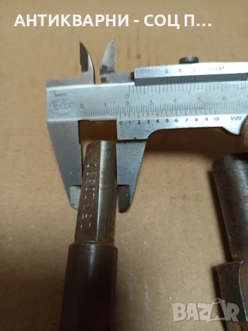 Комплект Стари Стругарски Ножове Инструменти Фрезери., снимка 11 - Антикварни и старинни предмети - 50740913