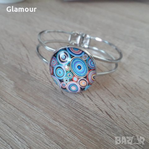 Гривна с цветен кабошон, снимка 14 - Гривни - 28147549