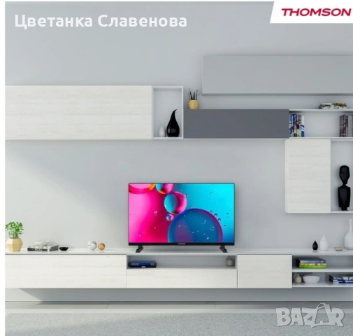 Телевизор Smart LED Thomson 32 инча, HD, 80 см, Bluetooth 5.0, Wi-Fi, снимка 6 - Телевизори - 53061496