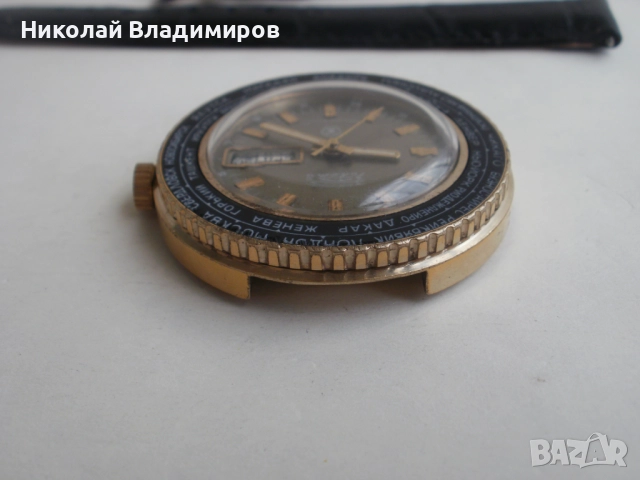 Raketa GMT CCCР руски ръчен Ракета мъжки часовник , снимка 9 - Мъжки - 52481152