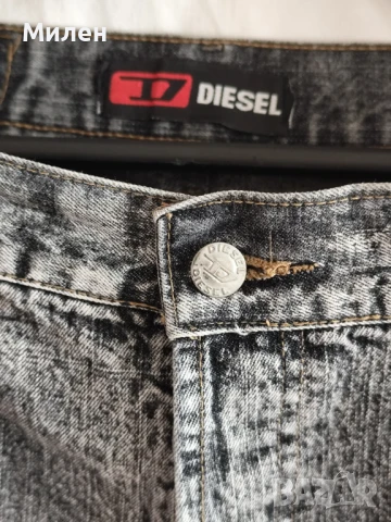 Diesel мъжки дънки W33 – оригинални, запазени, дизайнерски!, снимка 3 - Дънки - 51423822