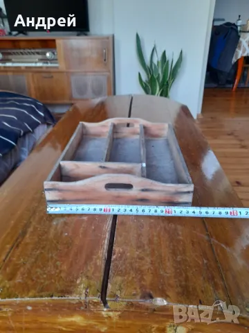 Сандъче за кухненски прибори #2, снимка 3 - Антикварни и старинни предмети - 49098404