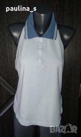Дамска блуза с яка и гол гръб "re-ject" ® / голям размер , снимка 1 - Туники - 28816327