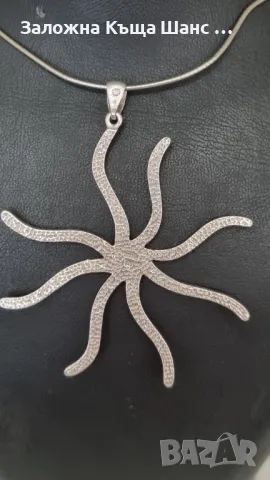 Сребърна висулка 925 проба , снимка 5 - Колиета, медальони, синджири - 47588026