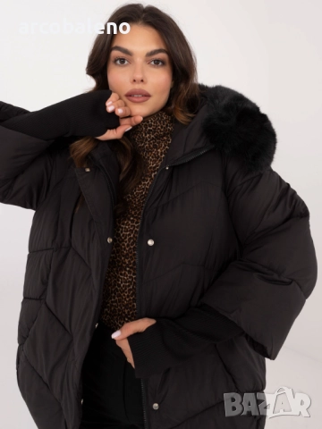 Дамско ватирано зимно яке, 5цвята , снимка 11 - Якета - 51827113