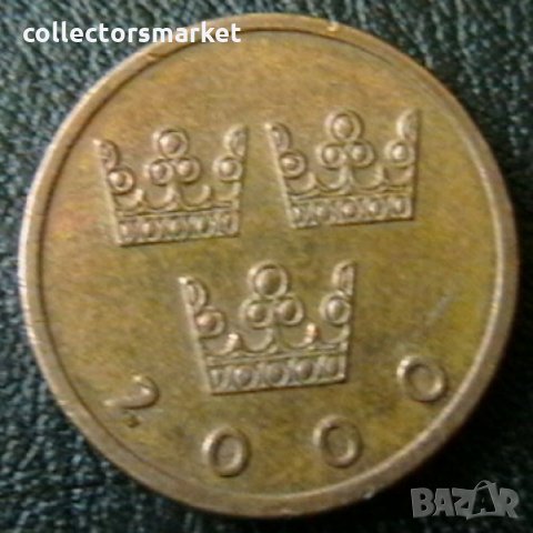 50 йоре 2000, Швеция, снимка 2 - Нумизматика и бонистика - 28406384