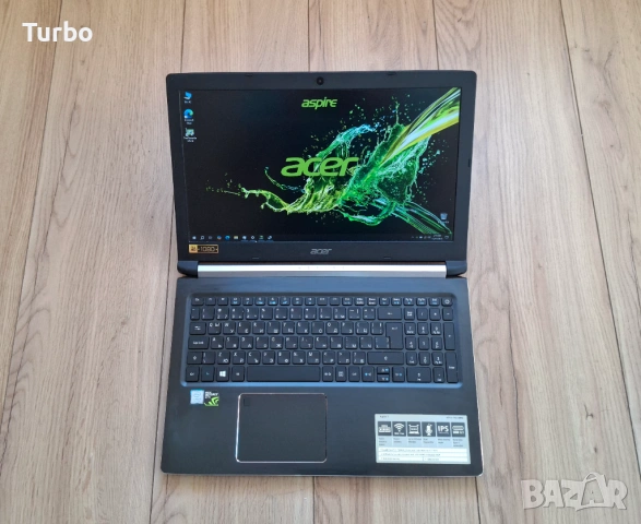 15.6' IPS Acer Aspire 7 Core i5-7300HQ/GTX 1050Ti 4GB GDDR5/12GB/512GB