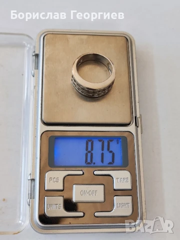 Сребърен пръстен 925, снимка 6 - Пръстени - 51337378