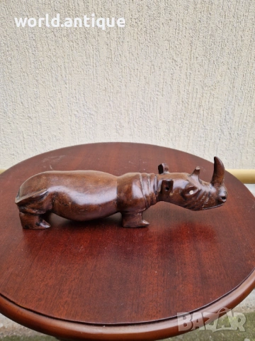 Страхотна антикварна африканска дървена фигура статуетка , снимка 7 - Статуетки - 53063991