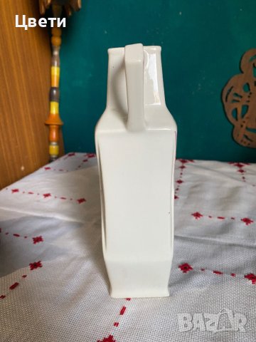 Порцеланово шише “Масло” , снимка 4 - Антикварни и старинни предмети - 44026129