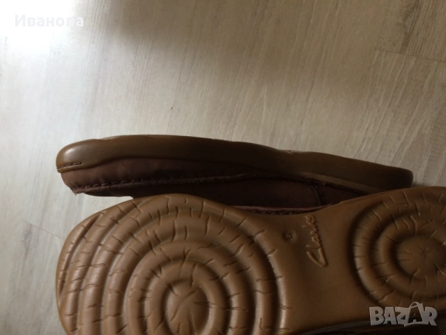 Топли и удобни кафяви боти Klarks., снимка 3 - Дамски боти - 52434583