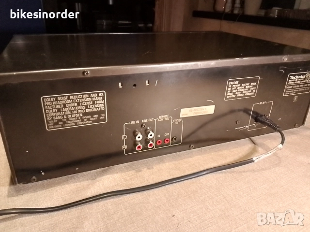 Technics RS-TR333 легендарен дек, снимка 4 - Декове - 52860302