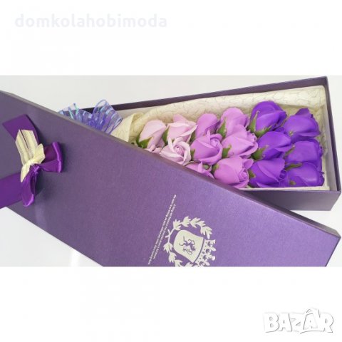 Букет от вечни рози, снимка 4 - Подаръци за жени - 28034948