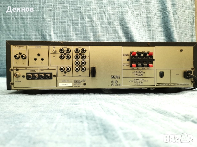 Ресийвър Harman Kardon HK 3300цвят „шампанско“, безупречен., снимка 3 - Ресийвъри, усилватели, смесителни пултове - 51871800