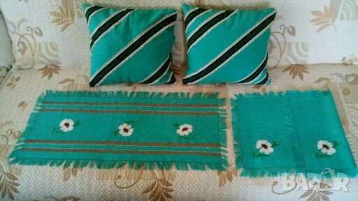 Комплект- тишлайфер,каренца и калъфчета, снимка 5 - Декорация за дома - 16217020
