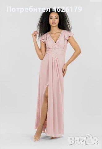 Елегантна дълга рокля L