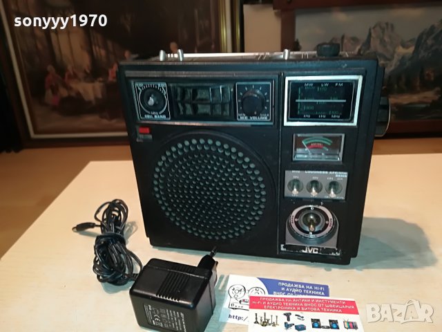 jvc made in japan 516+adapter 3005212007, снимка 1 - Радиокасетофони, транзистори - 33049719