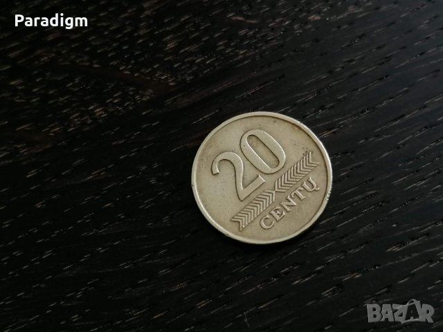 Монета - Литва - 20 цента | 1997г., снимка 1 - Нумизматика и бонистика - 28370439