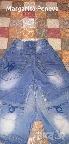 Дънкови панталонки 2-3 и 3-4 годинки, снимка 3 - Детски къси панталони - 27236470