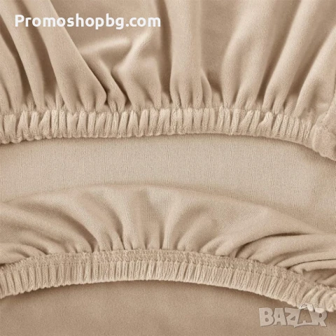 Калъф за стол, еластичен, универсален размер, кадифе, снимка 6 - Други - 50565535