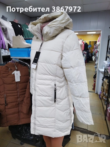 Дамско дълго зимно Яке NATURE, снимка 3 - Якета - 52003917