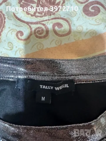 Металическа тениска, снимка 2 - Тениски - 47653805