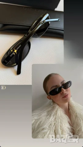 очила с калъф, кутия и ув защита prada miu miu ysl saint laurent