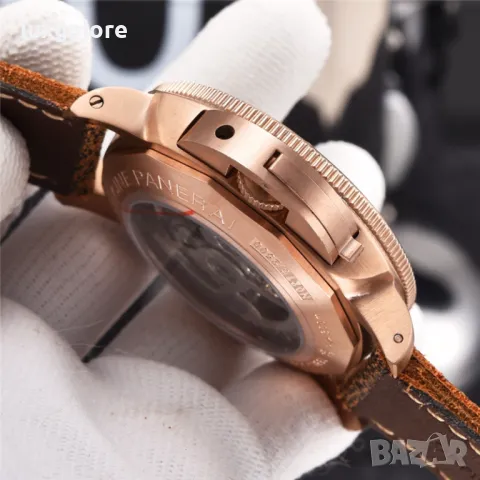 Мъжки часовник PANERAI Luminor Submersible 1950 Bronzo с автоматичен механизъм, снимка 5 - Мъжки - 48927414