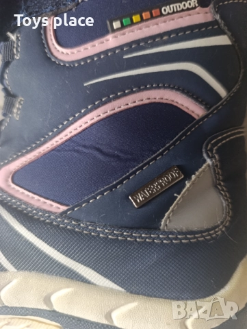 34н Soft Shell American club Водоотблъскващи зимни боти, снимка 8 - Детски боти и ботуши - 52349762